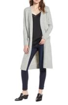 Women's Treasure & Bond Long Knit Duster, Size - Grey
