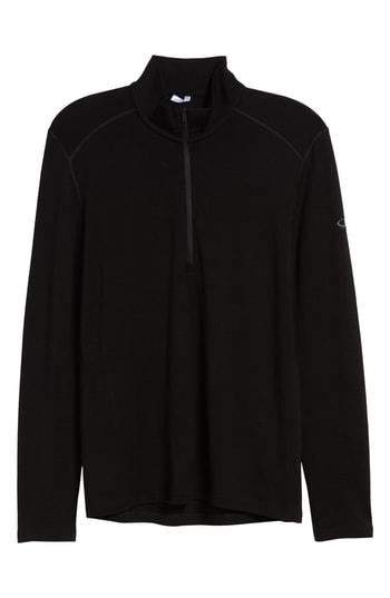 Men's Icebreaker 260 Tech Merino Wool Half Zip Base Layer Top