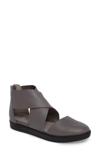 Women's Eileen Fisher Carver Flat M - Grey