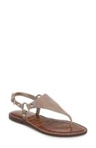 Women's Sam Edelman 'greta' Sandal .5 M - Grey