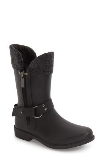 Women's Chooka Dressage Moto Rain Boot M - Black