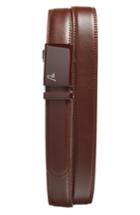 Men's Mission Belt 'chocolate' Leather Belt - Brown/ Brown