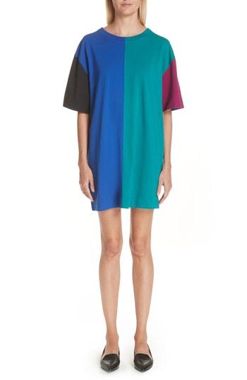 Women's Marc Jacobs Colorblock T-shirt Dress - Black