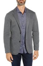 Men's Bugatchi Regular Fit Two-button Blazer - Grey