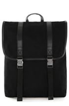 Men's Topman Canvas Backpack - Black