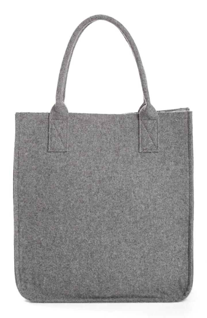 Tricot Comme Des Garcons Wool Felt Tote -