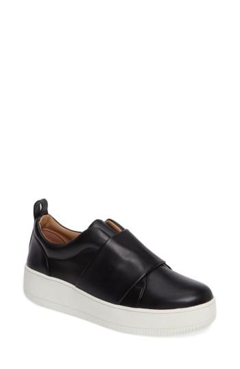 Women's Linea Paolo Suzie Platform Sneaker .5 M - Black