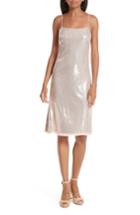 Women's Grey Jason Wu Sequin Slipdress - Pink