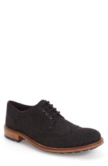 Men's Ted Baker London 'apren' Wingtip M - Black