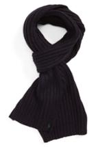 Men's Polo Ralph Lauren Chunky Rib Knit Scarf, Size - Blue