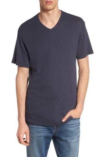 Men's Treasure & Bond Capitola V-neck T-shirt, Size - Blue