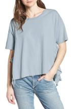 Women's Current/elliott The Side Slit Ruffle Tee