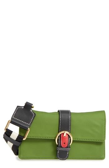 Women's Frances Valentine Nylon Crossbody Wallet - Green