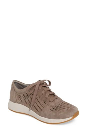 Women's Dansko Charlie Perforated Sneaker .5-9us / 39eu M - Brown