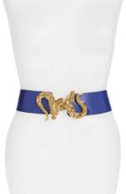 Women's Raina 'penelope - Dragon' Stretch Belt, Size - Blue