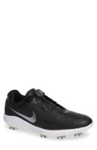 Men's Nike Vapor Pro Boa Waterproof Golf Shoe .5 M - Black