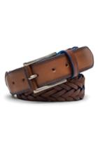 Men's Peter Millar Braided Leather Belt