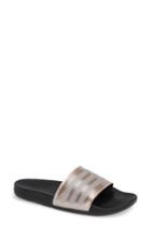 Women's Adidas Adilette Comfort Sport Slide Women's / 4 Men's M - Metallic