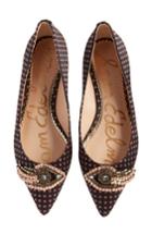 Women's Sam Edelman Rafaella Pointy Toe Ballet Flat M - Black