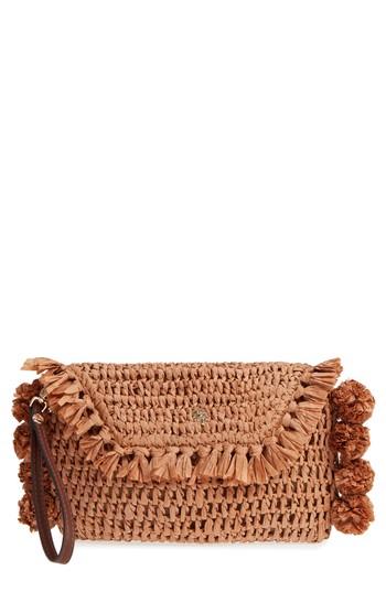 Tommy Bahama Mama Woven Wristlet - Brown