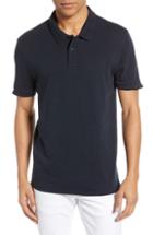 Men's Vince Slub Fit Polo Shirt, Size X-large - Blue