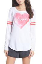 Women's Chaser Lover Heart Tee - White