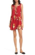 Women's Free People Lovely Day Tunic - Red