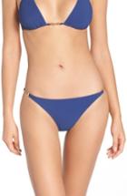 Women's Tory Burch Gemini Link Bikini Bottoms - Blue