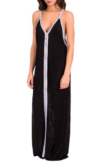 Women's Pitusa Cover-up Maxi Dress, Size - Black
