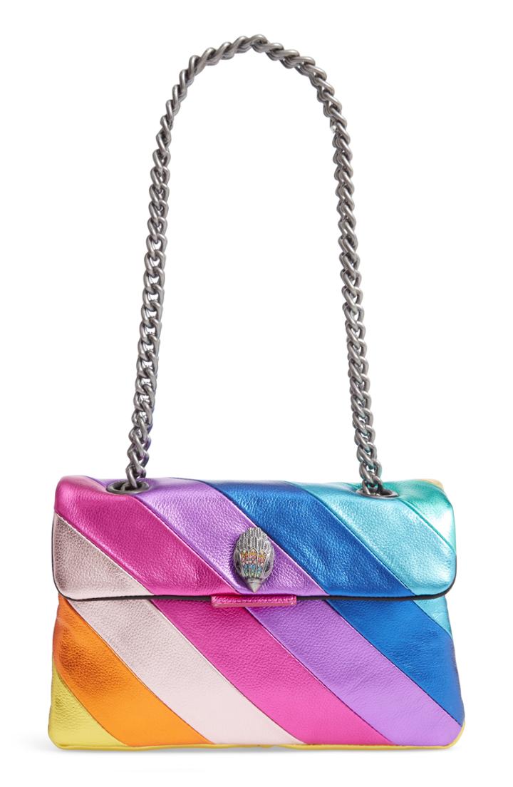 Kurt Geiger London Kensington Leather Shoulder Bag - Pink