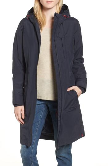 Women's Joules Hooded Fleece Lined Raincoat