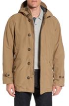 Men's Baracuta Knott Waterproof Parka - Beige