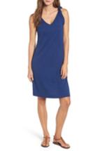 Women's Caslon Knot Strap Knit Swing Dress, Size - Blue