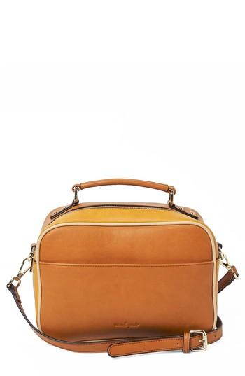 Urban Originals Love Bird Faux Leather Satchel - Brown