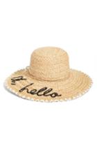 Women's Kate Spade New York Oh Hello Sun Hat -