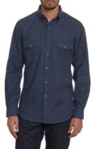Men's Robert Graham Newcomb Classic Fit Sport Shirt - Blue