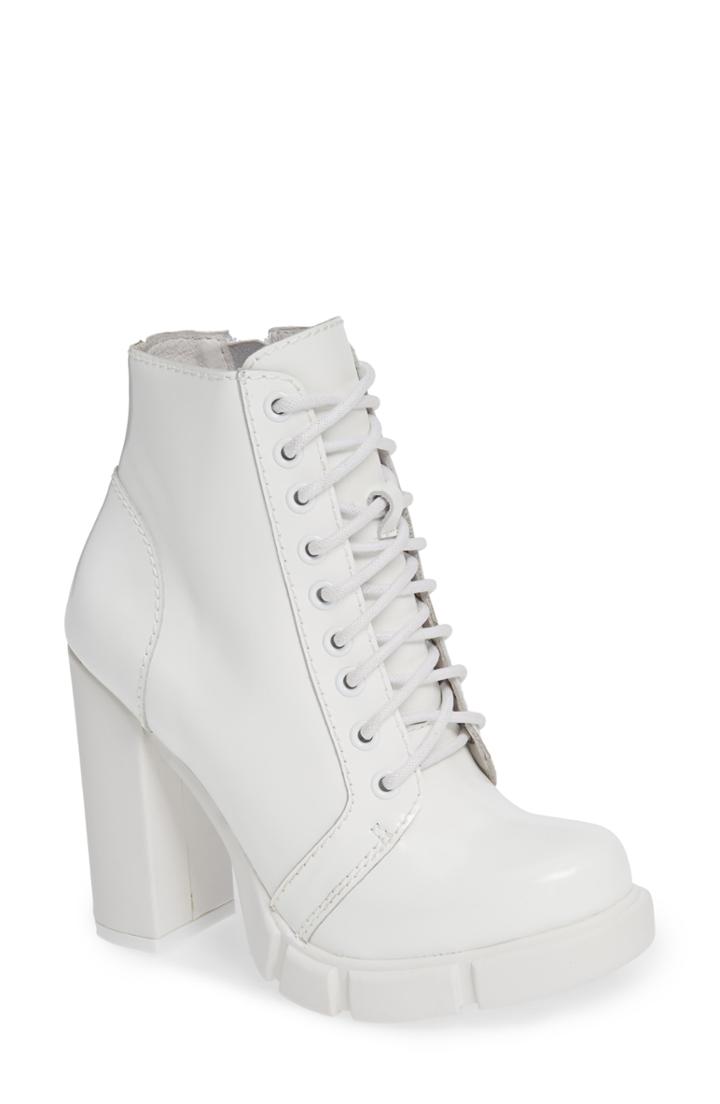 Women's Jeffrey Campbell Solar Boot .5 M - White