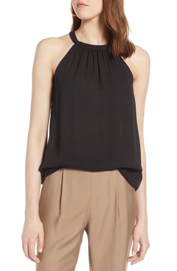 Women's Halogen Halter Style Top - Black