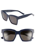 Women's Blanc & Eclare New York 54mm Polarized Sunglasses - Navy