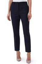 Women's Reiss Fenton Stretch Wool Blend Slim Pants Us / 16 Uk - Blue