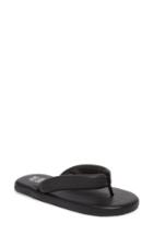 Women's Jane And The Shoe Jaime H Flip Flop, Size 6 M - Black