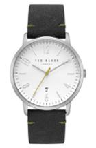 Men's Ted Baker London Daniel Synthetic Strap Watch, 42mm