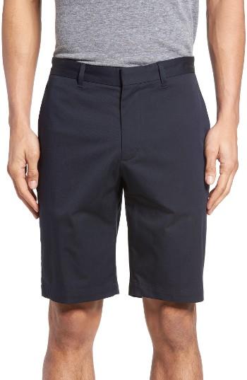 Men's Theory Beck Twill Shorts - Blue