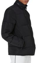 Men's Topman Rex Puffer Jacket, Size - Black