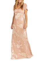 Women's Show Me Your Mumu Stella Empire Waist Gown - Beige