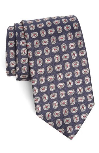 Men's Strong Suit Paisley Silk Tie