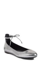 Women's B?rn Kharen Wraparound Lace Flat M - Metallic