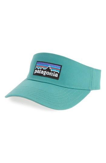 Men's Patagonia P-6 Logo Visor - Green