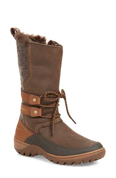 Women's Merrell Sylva Waterproof Boot, Size 5.5 M - Brown