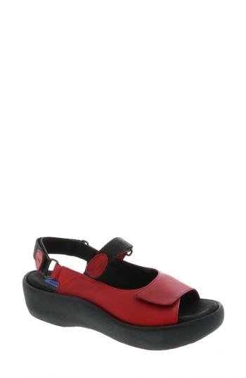 Women's Wolky Jewel Sport Sandal -7.5us / 38eu - Red